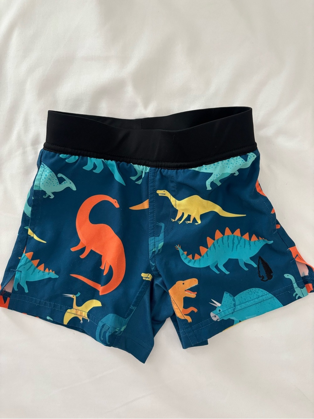 Tachuntfish Kids Dino Print Shorts
